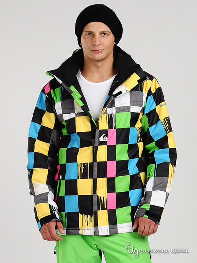 Куртка Quiksilver, цвет цвет мультиколор