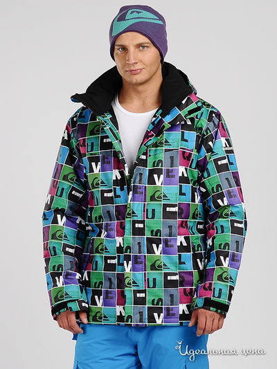 Куртка Quiksilver, цвет цвет мультиколор