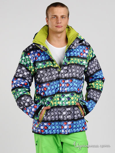 Куртка Quiksilver, цвет цвет мультиколор