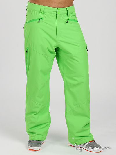 Брюки Quiksilver, цвет цвет ярко-салатовый