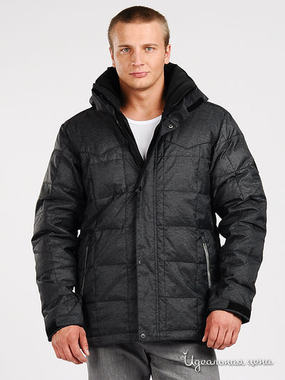 Куртка Quiksilver, цвет цвет серый меланж