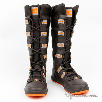 Сапоги DC, цвет цвет темно-коричневый