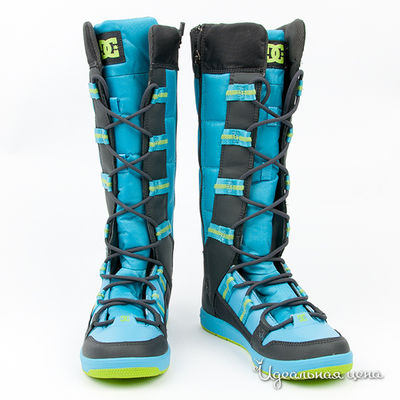 Сапоги DC, цвет цвет голубой