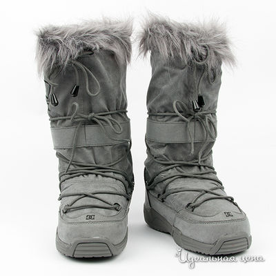 Сапоги DC, цвет цвет серый