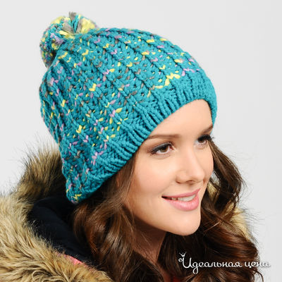 Шапка DC, цвет цвет морской волны