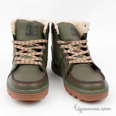 Ботинки DC, цвет цвет хаки
