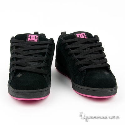 Кроссовки DC, цвет цвет черный / розовый