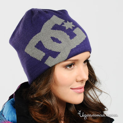 Шапка DC, цвет цвет фиолетовый