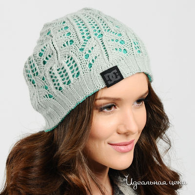 Шапка DC, цвет цвет серый / зеленый