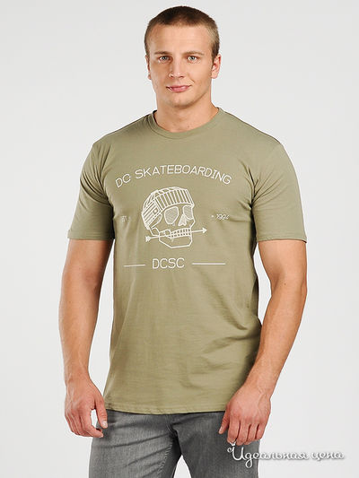 Футболка DC, цвет цвет хаки