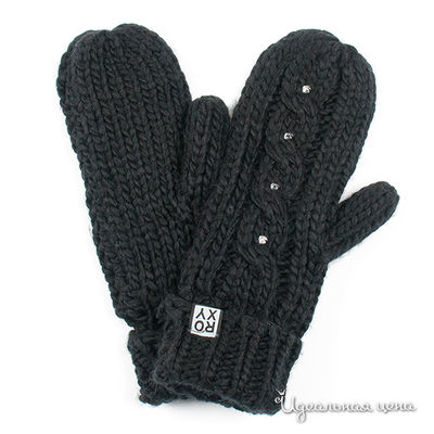 Варежки Roxy, цвет цвет черный