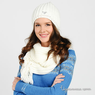 Шарф Roxy, цвет цвет молочный