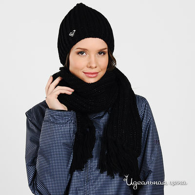 Шарф Roxy, цвет цвет черный