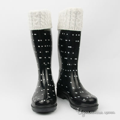 Сапоги Roxy, цвет цвет черный / молочный