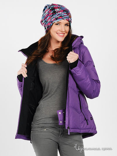 Куртка Roxy, цвет цвет фиолетовый