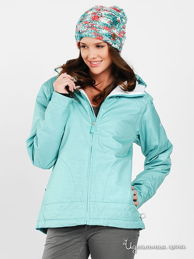 Куртка Roxy, цвет цвет бирюзовый