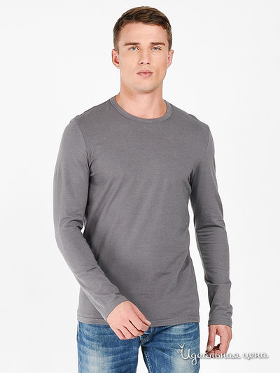 Лонгслив Yax, цвет цвет серый