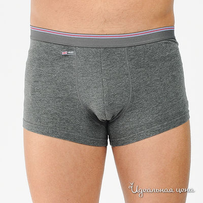 Трусы Yax, цвет цвет серый