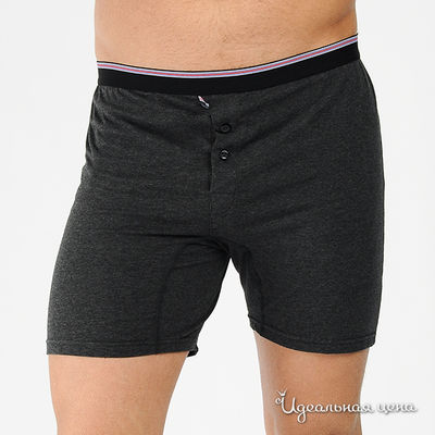 Трусы Yax, цвет цвет темно-серый меланж