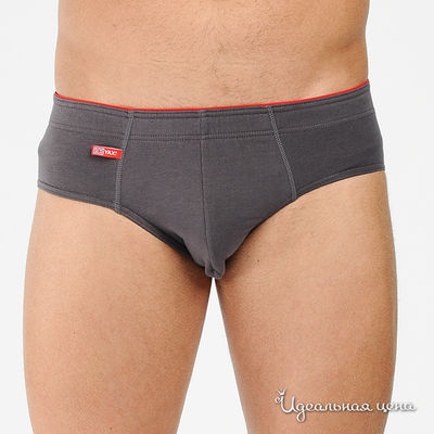 Трусы Yax, цвет цвет темно-серый