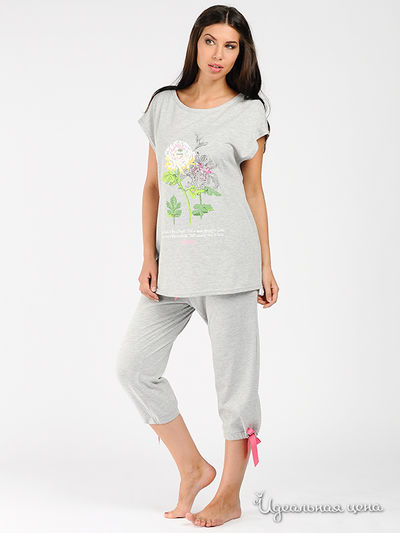 Комплект Yax, цвет цвет серый меланж