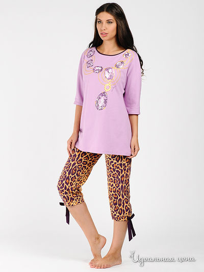 Комплект Yax, цвет цвет сиреневый / оранжевый