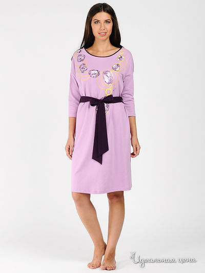 Сорочка Yax, цвет цвет сиреневый