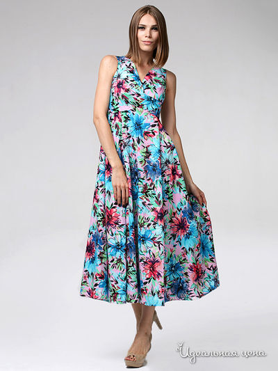 Платье Fleuretta, цвет цвет розовый / голубой