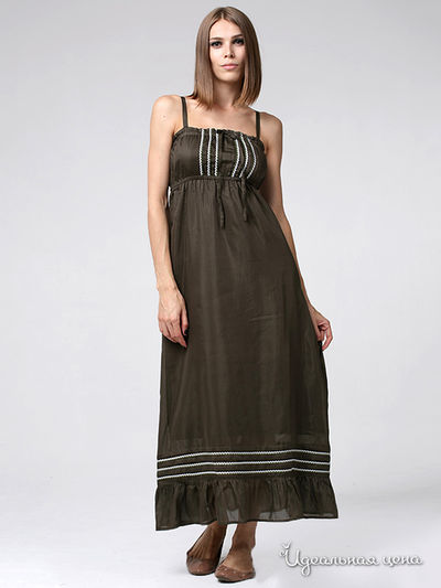 Сарафан Fleuretta, цвет цвет хаки