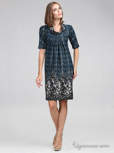 Платье Fleuretta, цвет цвет синий / белый