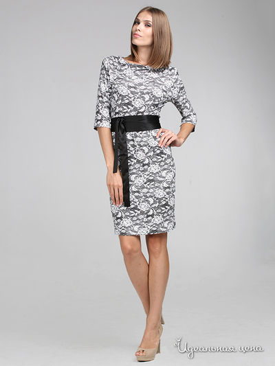 Платье Fleuretta, цвет цвет черный / белый