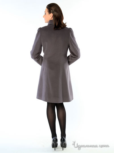 Пальто Pompa женское, цвет темно-серый