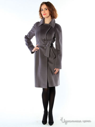 Пальто Pompa, цвет цвет темно-серый