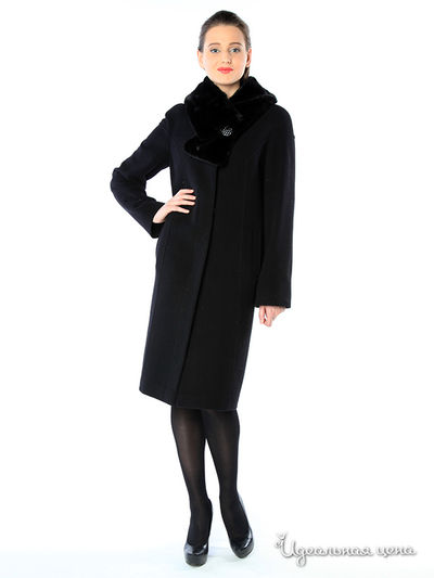 Пальто Pompa, цвет цвет черный