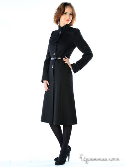 Пальто Pompa, цвет цвет черный