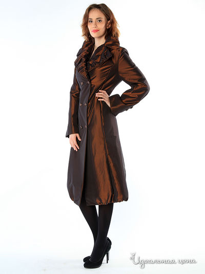 Плащ Pompa, цвет цвет медный