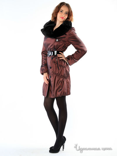 Плащ Pompa, цвет цвет шоколадный