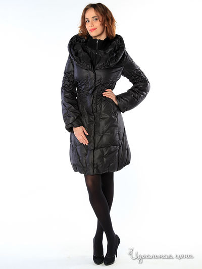 Пуховик Pompa, цвет цвет черный