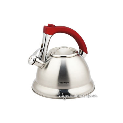 Чайник Vissner, цвет цвет красный