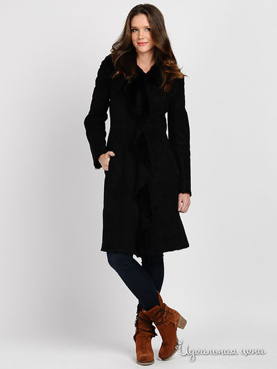 Дубленка Jack Trendy, цвет цвет черный