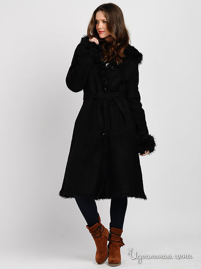 Дубленка Santa Lucia, цвет цвет черный