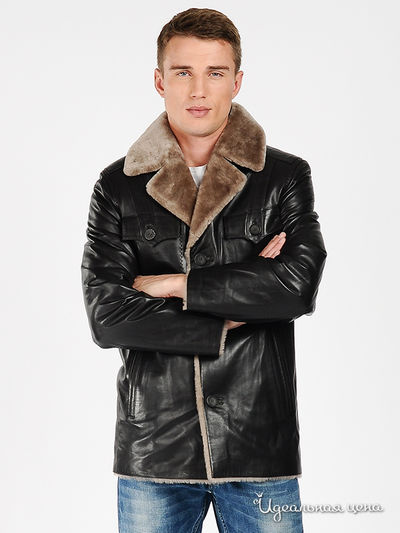 Дубленка Jack Trendy, цвет цвет черный