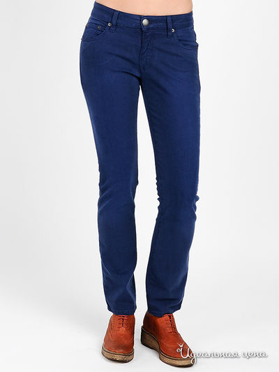 Брюки Marlboro Classics, цвет цвет синий