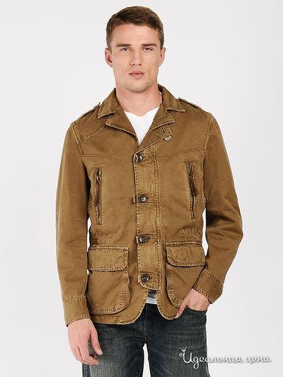 Куртка Marlboro Classics, цвет цвет коричневый