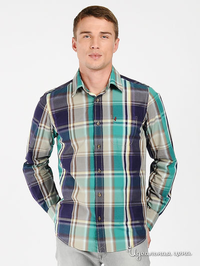 Рубашка Marlboro Classics, цвет цвет мультиколор