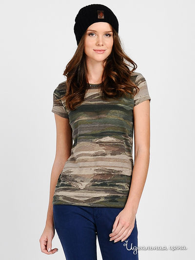 Футболка Marlboro Classics, цвет цвет хаки