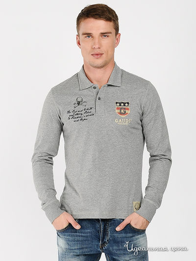 Поло Gaudi, цвет цвет серый