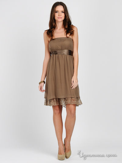 Платье Gaudi, цвет цвет коричневый