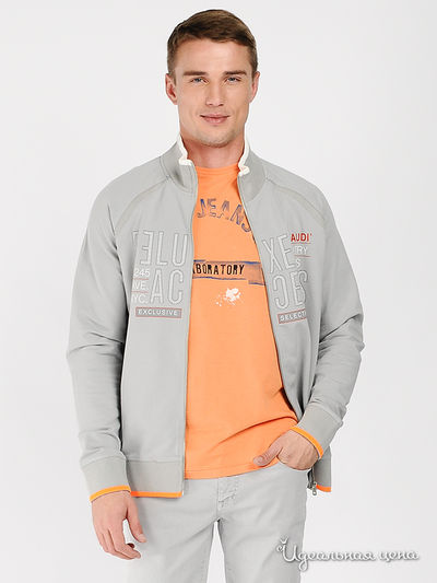 Толстовка Gaudi, цвет цвет серый