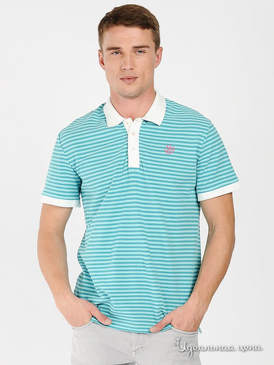 Футболка Gaudi, цвет цвет голубой